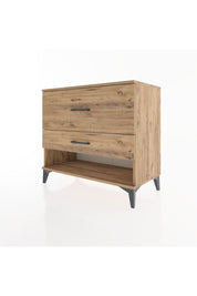 Hyperion Şifonyer 2 Çekmeceli 88x44x80 Çam-Çam