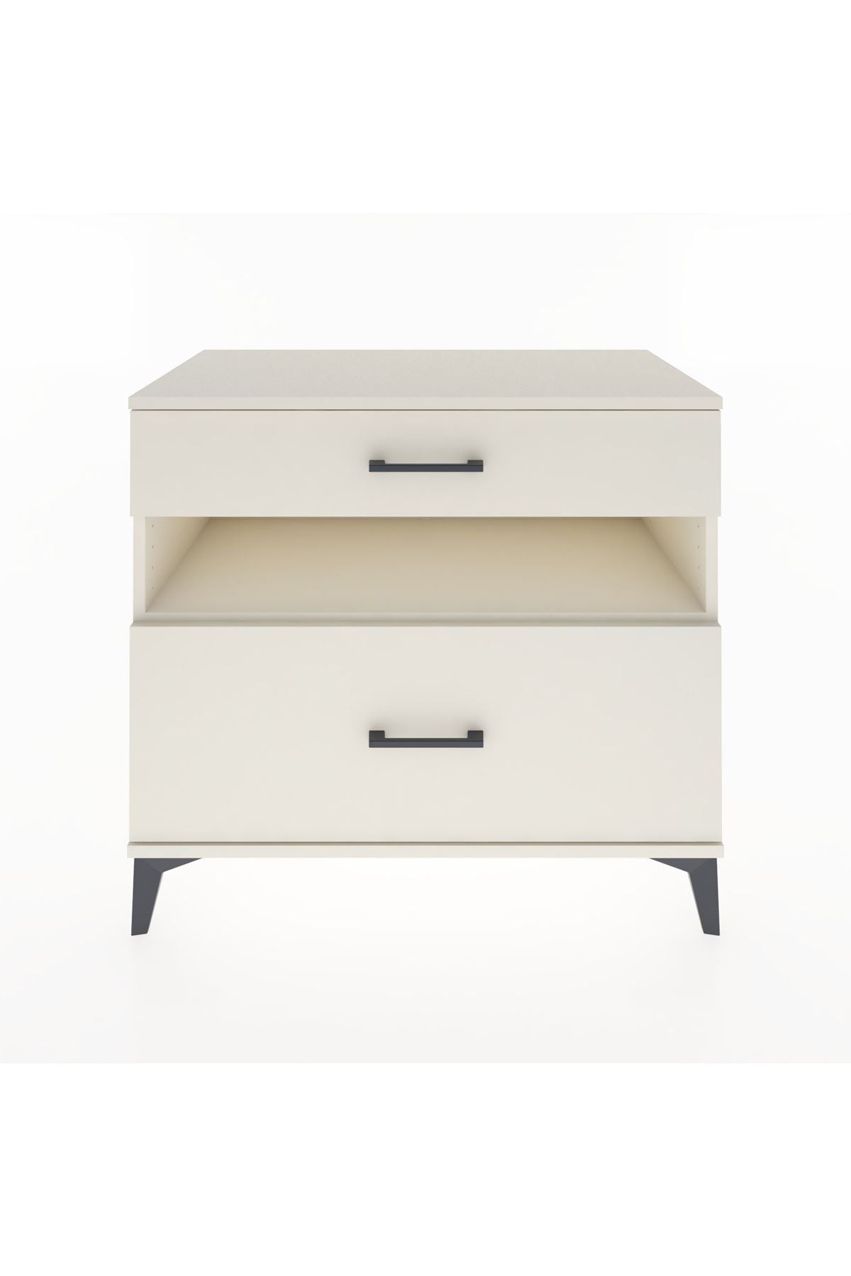 Hyperion Şifonyer Tek Raflı 2 Çekmeceli 88x44x80 Aytaşı-Aytaşı