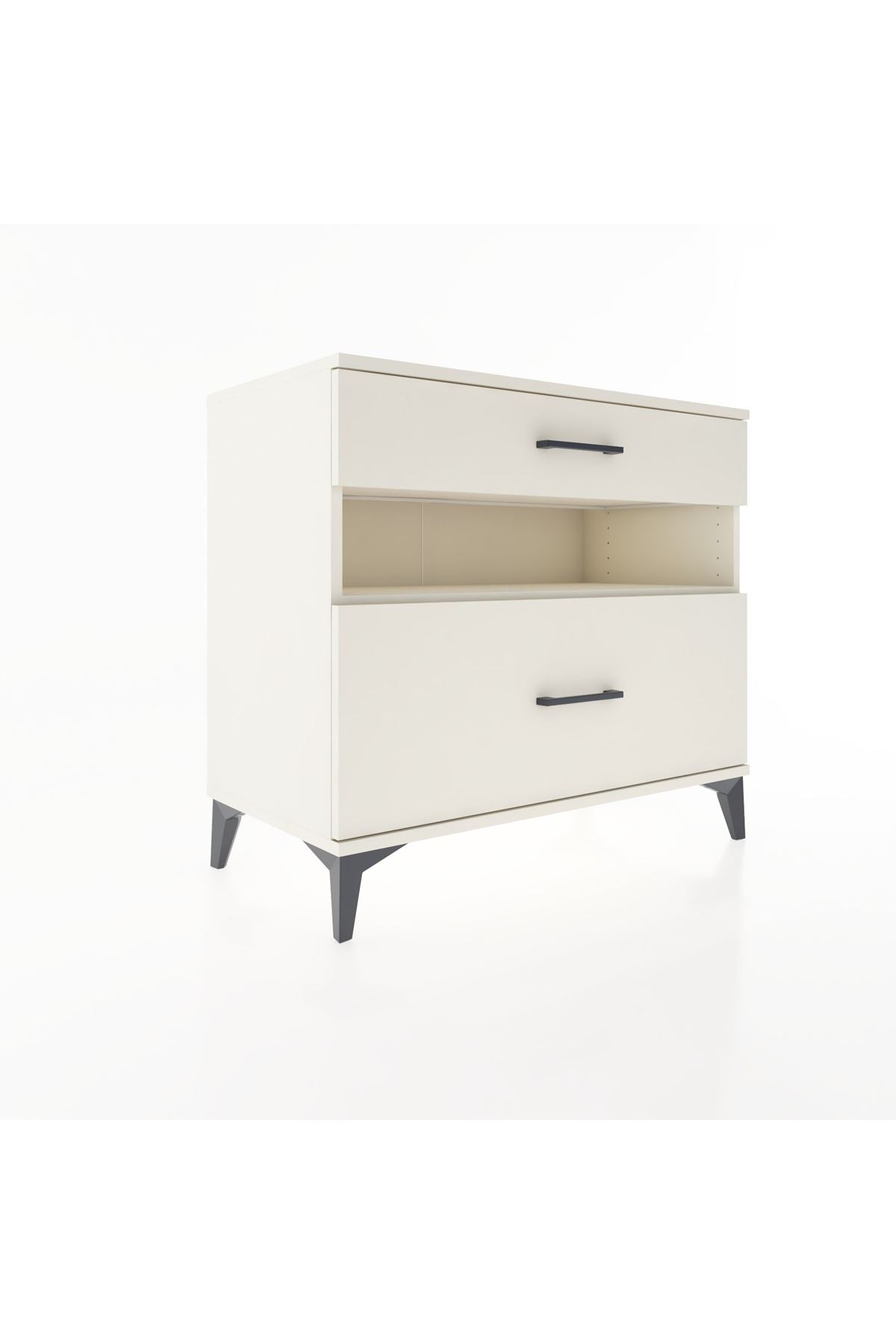 Hyperion Şifonyer Tek Raflı 2 Çekmeceli 88x44x80 Aytaşı-Aytaşı