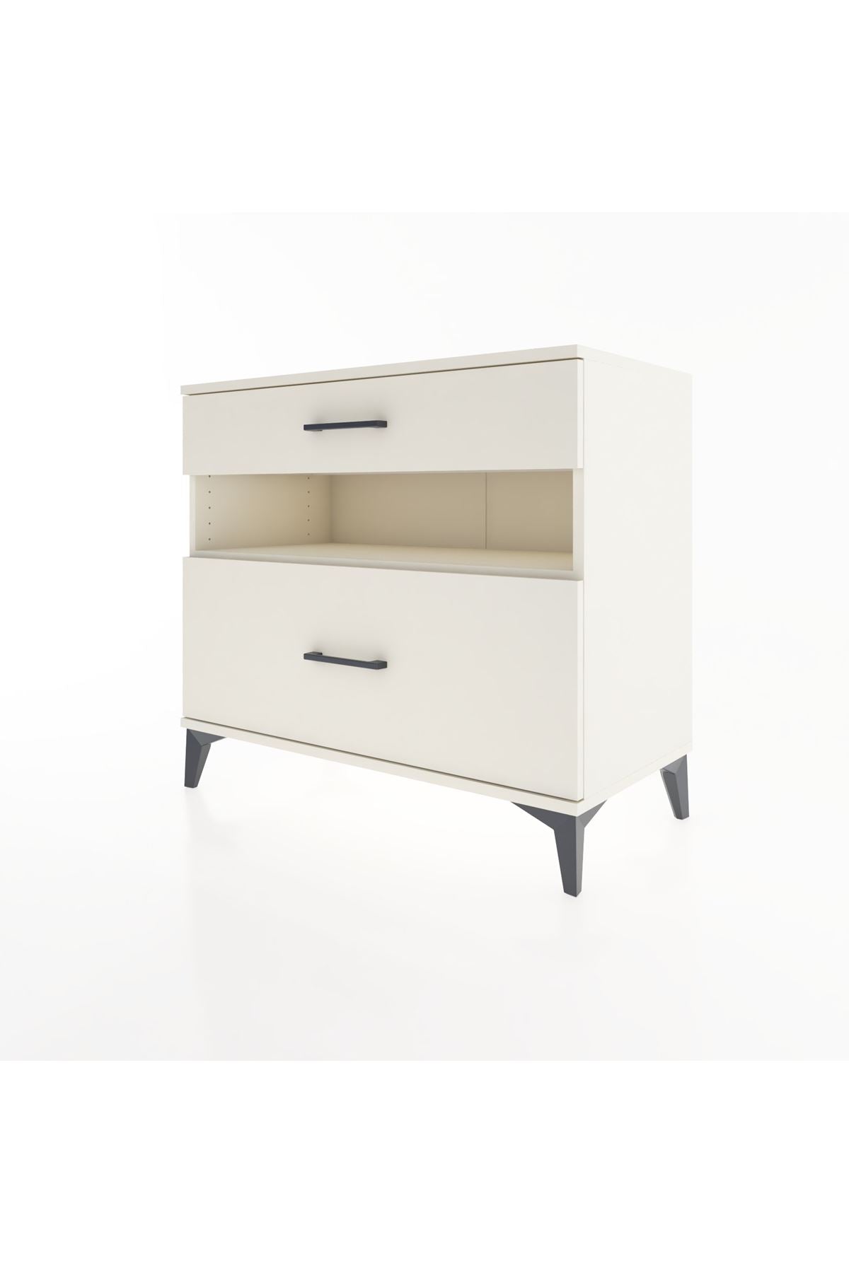 Hyperion Şifonyer Tek Raflı 2 Çekmeceli 88x44x80 Aytaşı-Aytaşı