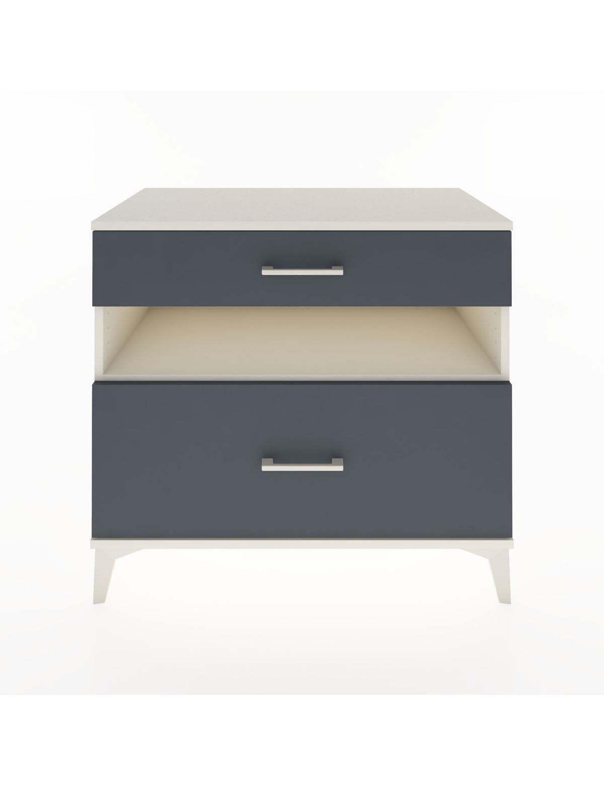 Hyperion Şifonyer Tek Raflı 2 Çekmeceli 88x44x80 Aytaşı-Antrasit