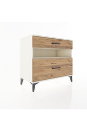 Hyperion Şifonyer Tek Raflı 2 Çekmeceli 88x44x80 Aytaşı-Çam