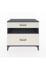 Hyperion Şifonyer Tek Raflı 2 Çekmeceli 88x44x80 Antrasit-Aytaşı