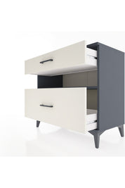 Hyperion Şifonyer Tek Raflı 2 Çekmeceli 88x44x80 Antrasit-Aytaşı