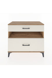 Hyperion Şifonyer Tek Raflı 2 Çekmeceli 88x44x80 Çam-Aytaşı