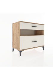 Hyperion Şifonyer Tek Raflı 2 Çekmeceli 88x44x80 Çam-Aytaşı