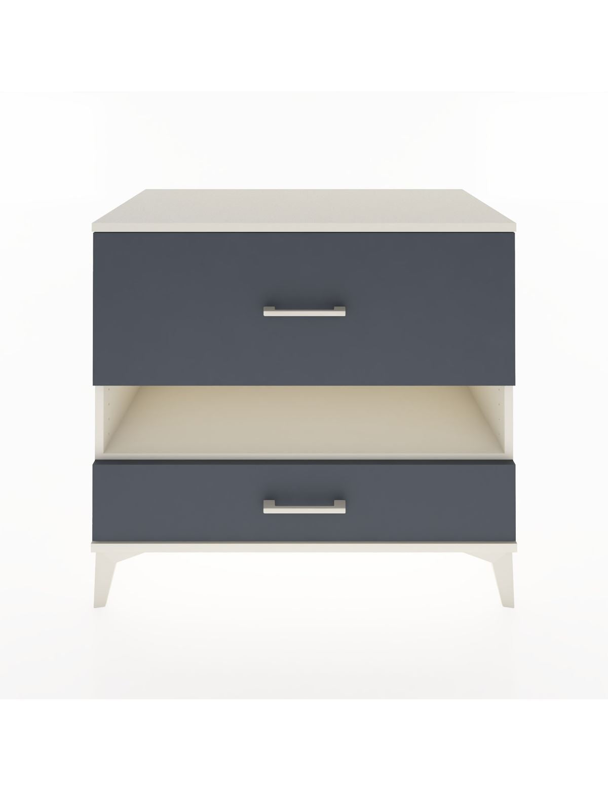 Hyperion Şifonyer Tek Raflı 2 Çekmeceli 88x44x80 Aytaşı-Antrasit