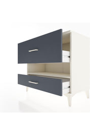 Hyperion Şifonyer Tek Raflı 2 Çekmeceli 88x44x80 Aytaşı-Antrasit