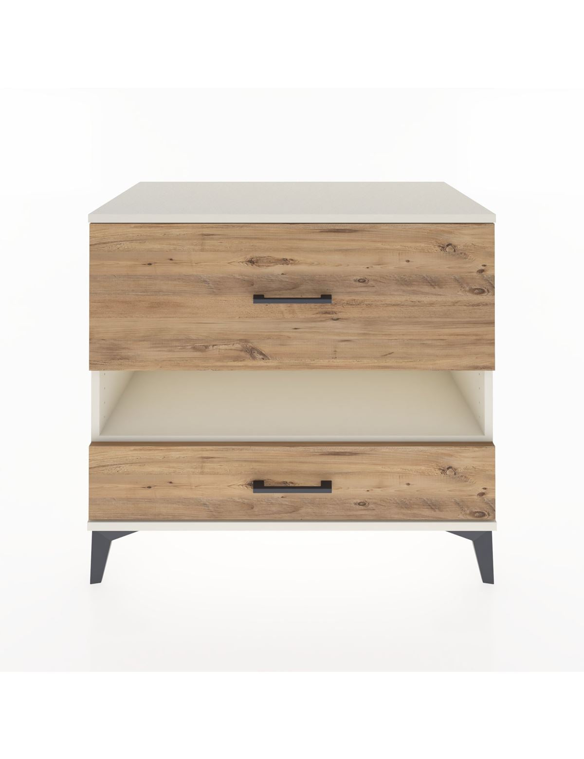 Hyperion Şifonyer Tek Raflı 2 Çekmeceli 88x44x80 Aytaşı-Çam