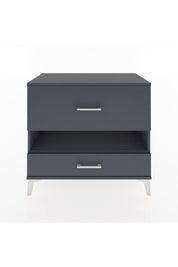 Hyperion Şifonyer Tek Raflı 2 Çekmeceli 88x44x80 Antrasit-Antrasit