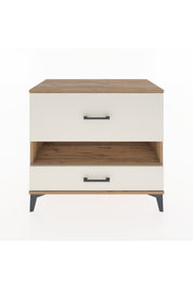 Hyperion Şifonyer Tek Raflı 2 Çekmeceli 88x44x80 Çam-Aytaşı