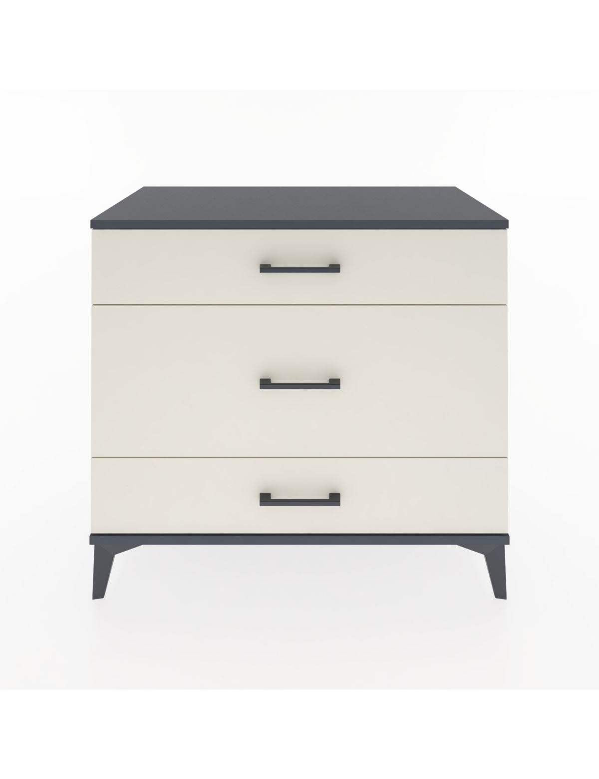 Hyperion Şifonyer 3 Çekmeceli 88x44x80 Antrasit-Aytaşı