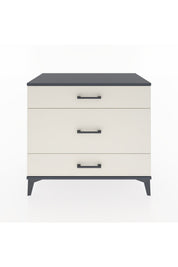 Hyperion Şifonyer 3 Çekmeceli 88x44x80 Antrasit-Aytaşı