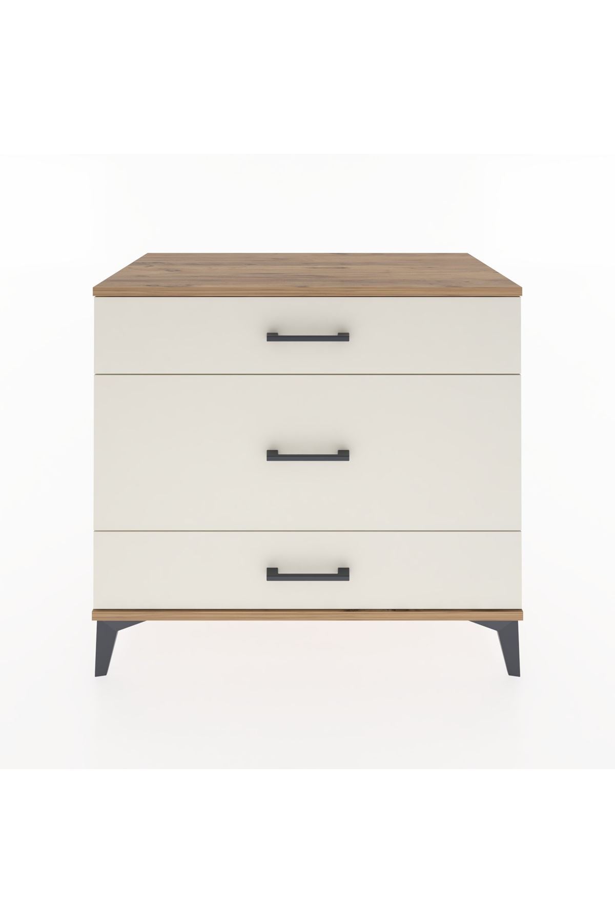 Hyperion Şifonyer 3 Çekmeceli 88x44x80 Çam-Aytaşı