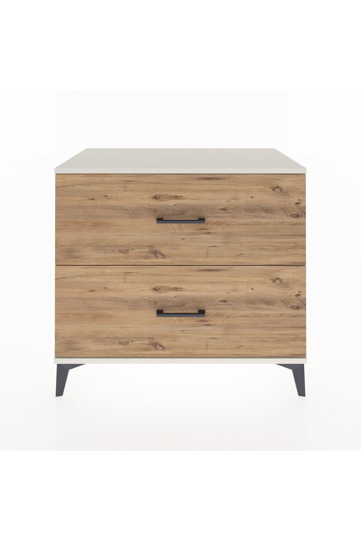 Hyperion Şifonyer 2 Çekmeceli 88x44x80 Aytaşı-Çam