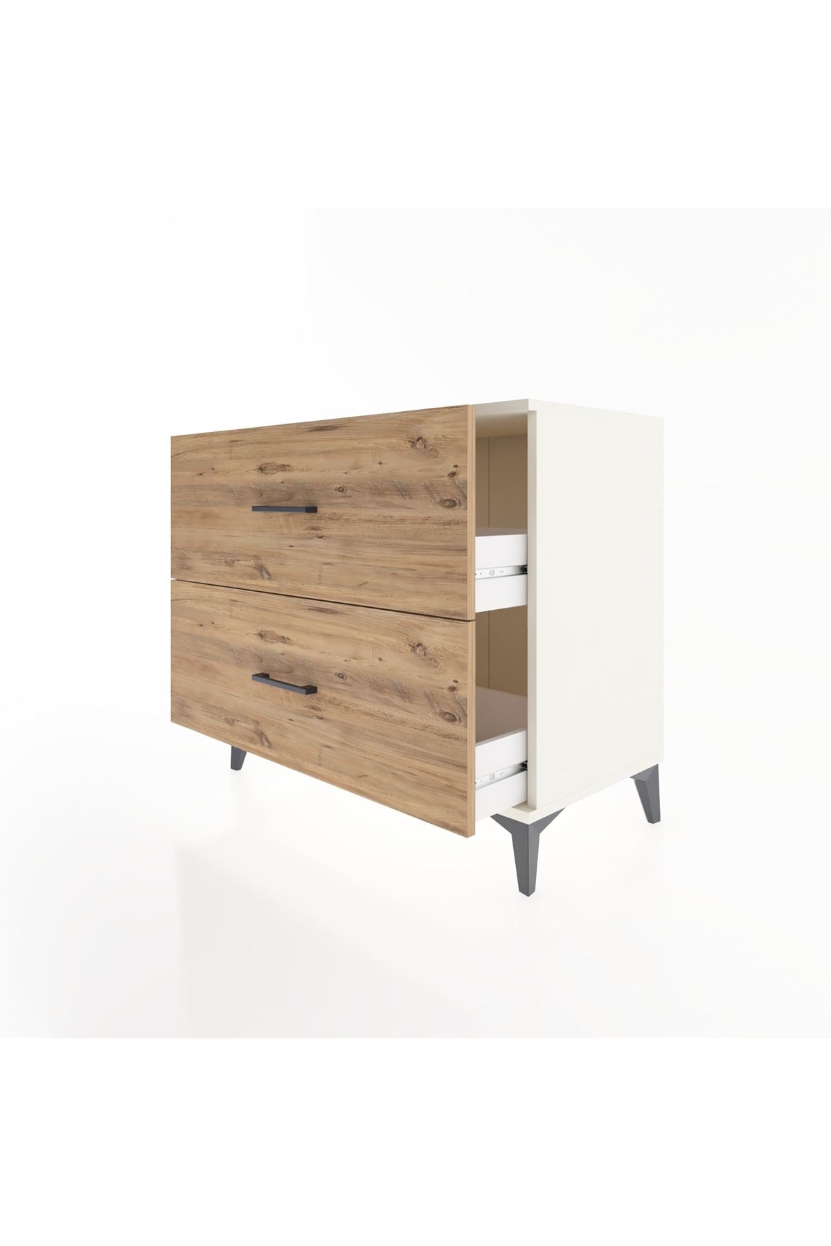 Hyperion Şifonyer 2 Çekmeceli 88x44x80 Aytaşı-Çam