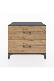 Hyperion Şifonyer 2 Çekmeceli 88x44x80 Antrasit-Çam