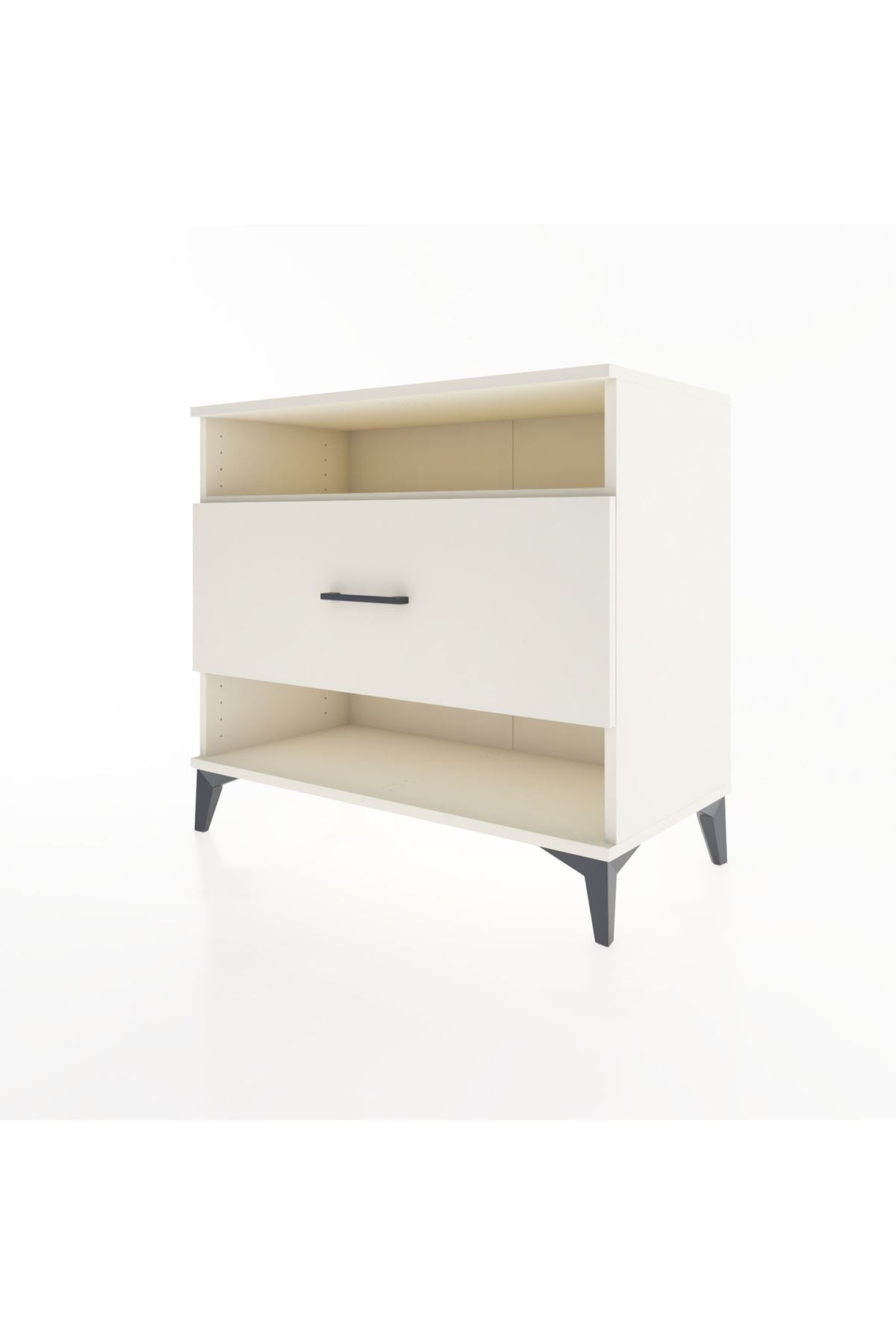 Hyperion Şifonyer Tek Raflı Tek Çekmeceli 88x44x80 Aytaşı-Aytaşı