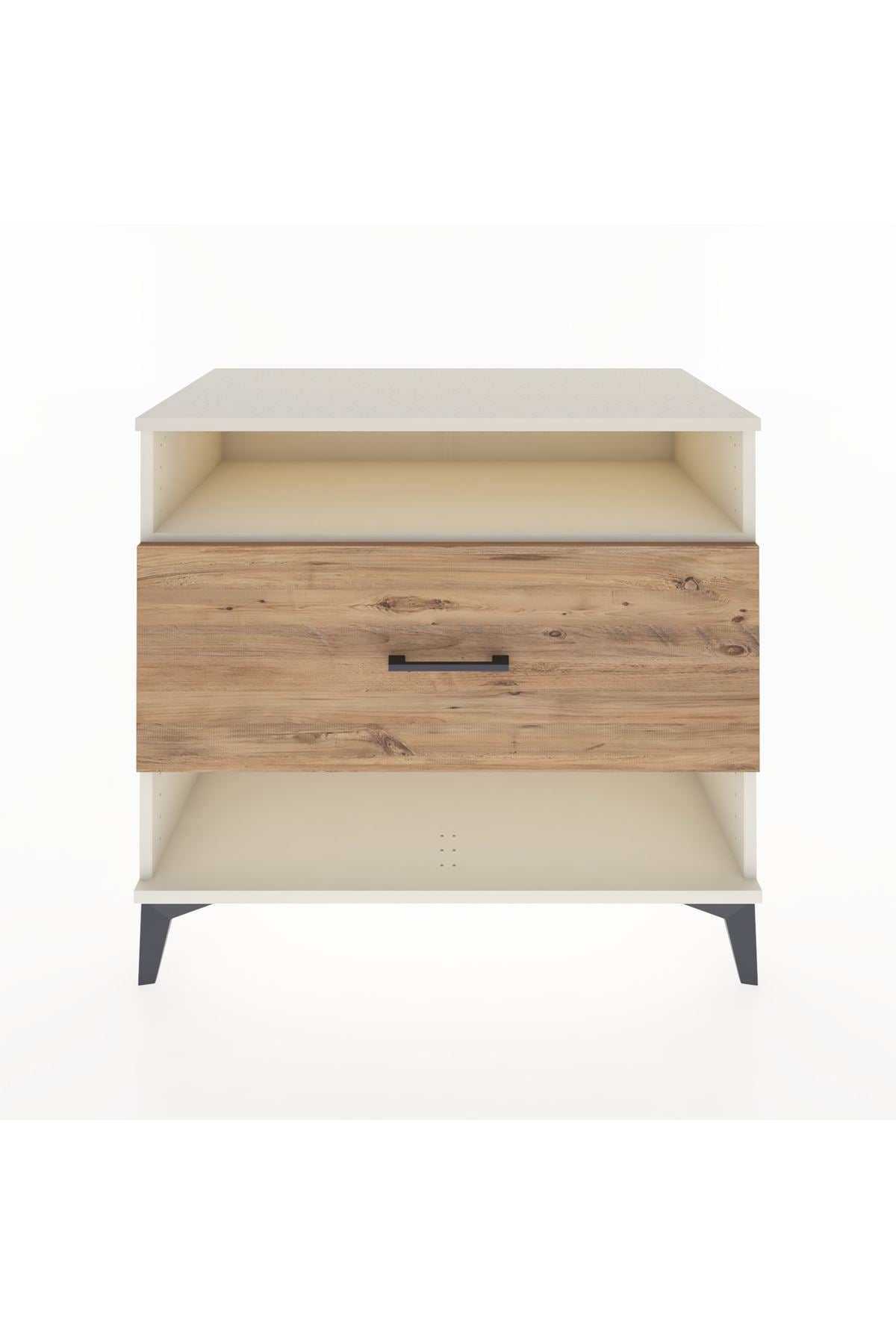 Hyperion Şifonyer Tek Raflı Tek Çekmeceli 88x44x80 Aytaşı-Çam