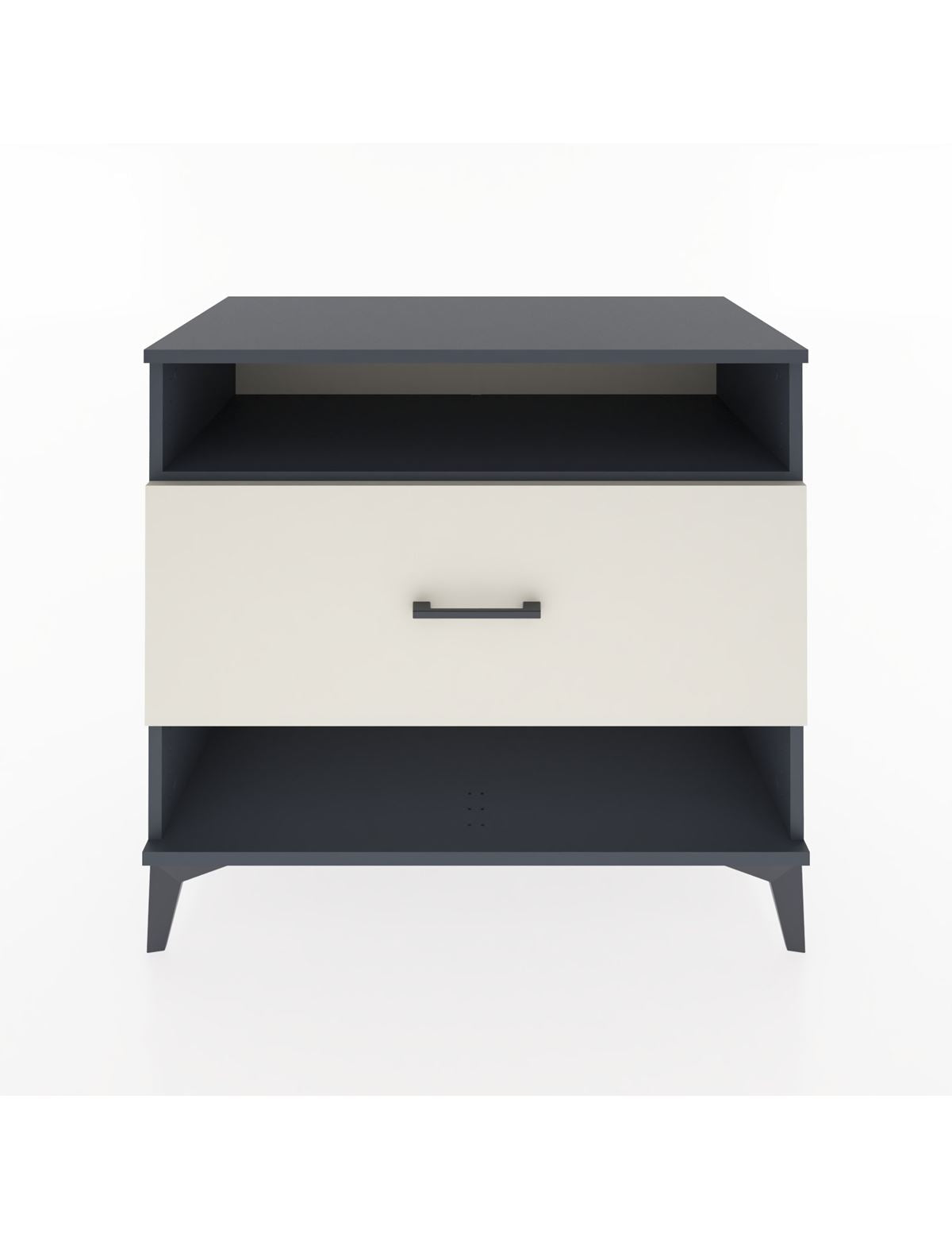 Hyperion Şifonyer Tek Raflı Tek Çekmeceli 88x44x80 Antrasit-Aytaşı