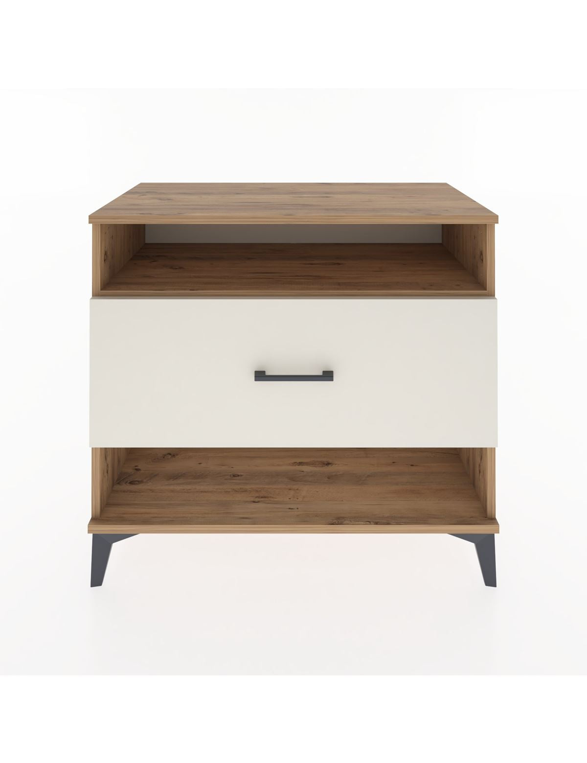 Hyperion Şifonyer Tek Raflı Tek Çekmeceli 88x44x80 Çam-Aytaşı