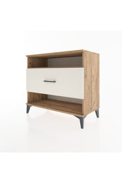 Hyperion Şifonyer Tek Raflı Tek Çekmeceli 88x44x80 Çam-Aytaşı