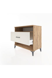 Hyperion Şifonyer Tek Raflı Tek Çekmeceli 88x44x80 Çam-Aytaşı