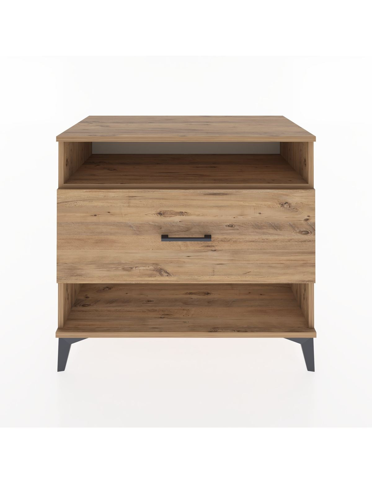 Hyperion Şifonyer Tek Raflı Tek Çekmeceli 88x44x80 Çam-Çam