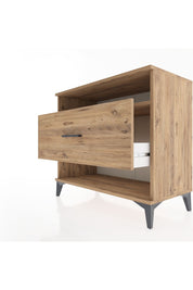 Hyperion Şifonyer Tek Raflı Tek Çekmeceli 88x44x80 Çam-Çam