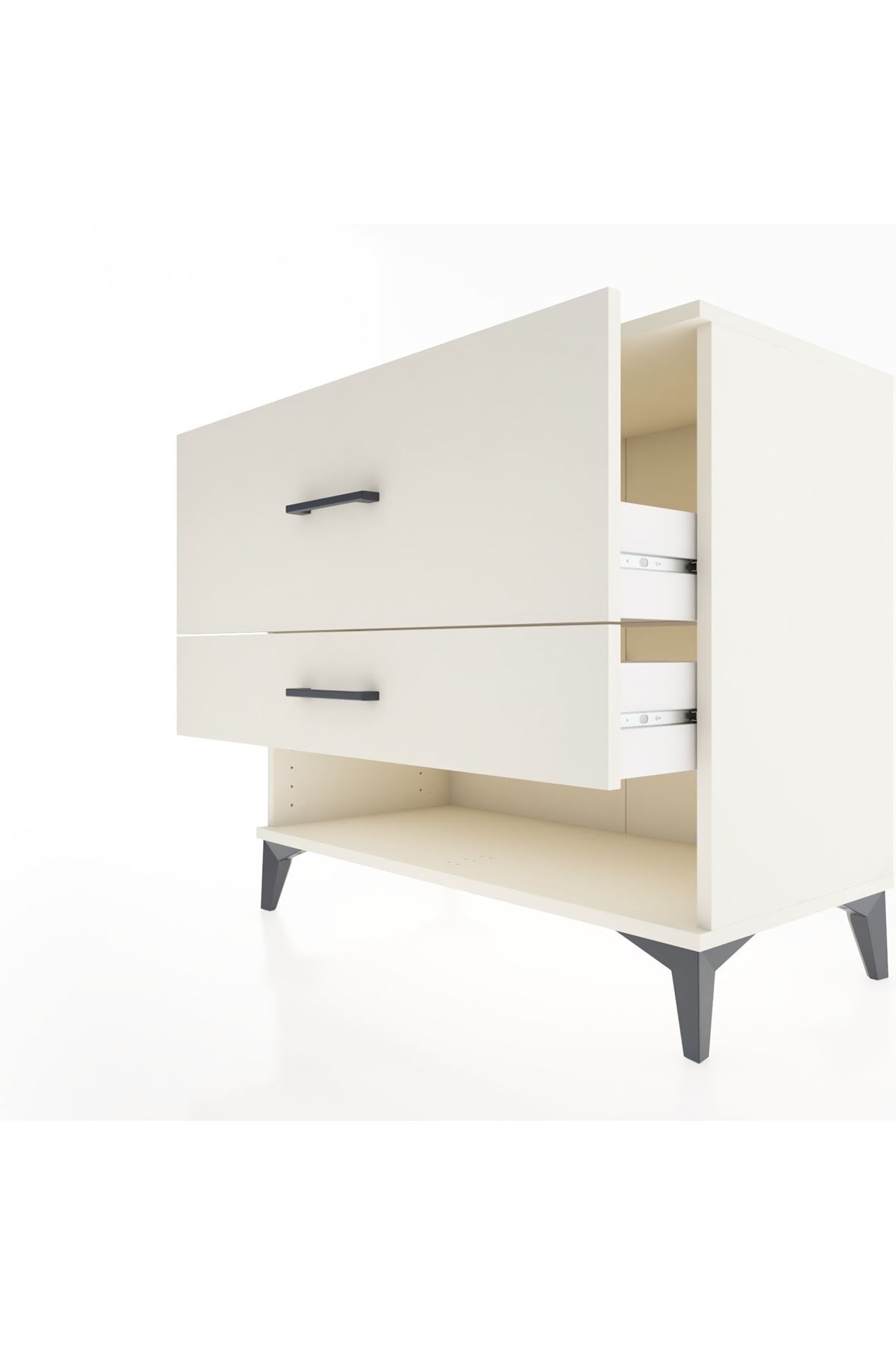 Hyperion Şifonyer 2 Çekmeceli 88x44x80 Aytaşı-Aytaşı