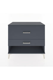 Hyperion Şifonyer 2 Çekmeceli 88x44x80 Antrasit-Antrasit