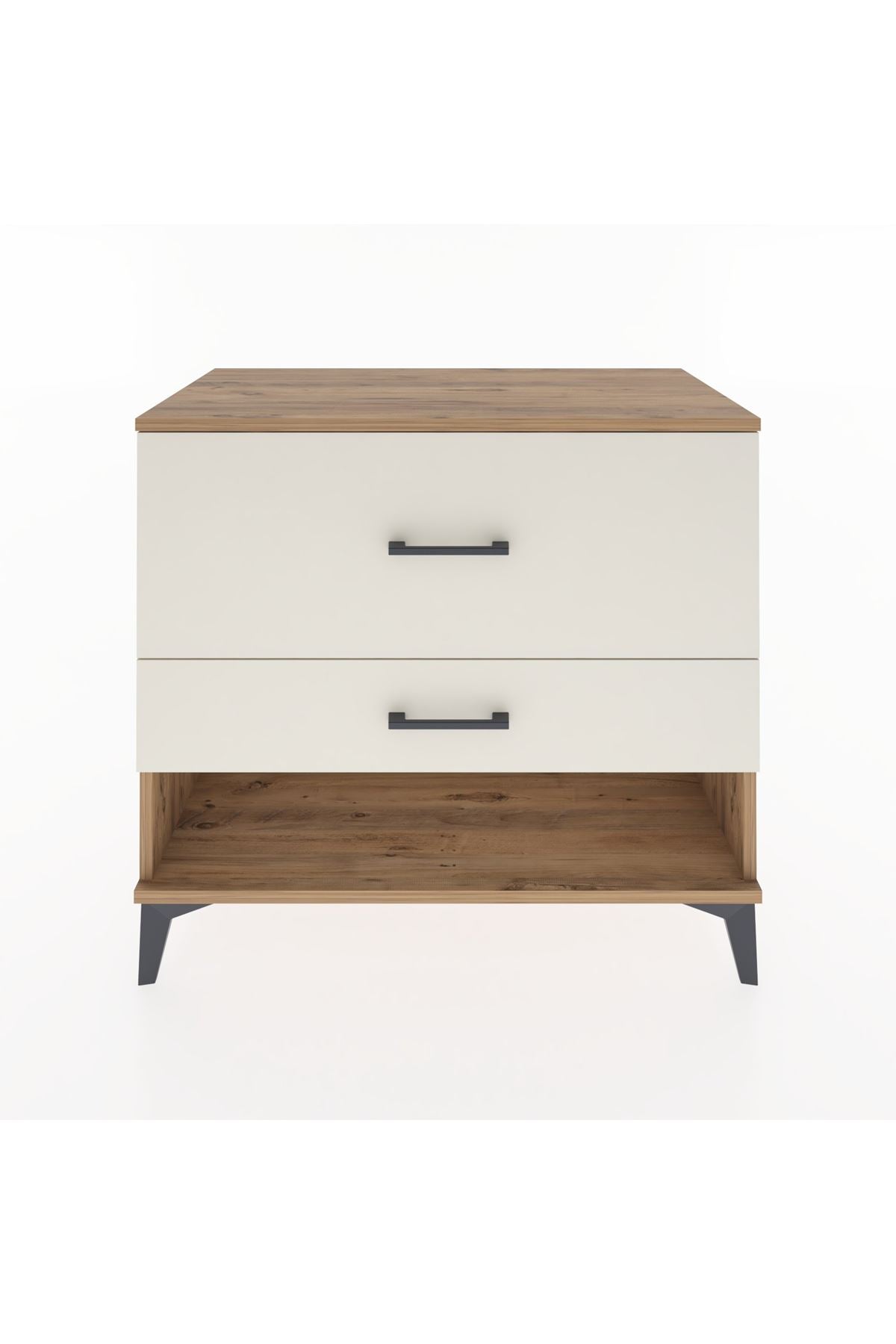 Hyperion Şifonyer 2 Çekmeceli 88x44x80 Çam-Aytaşı