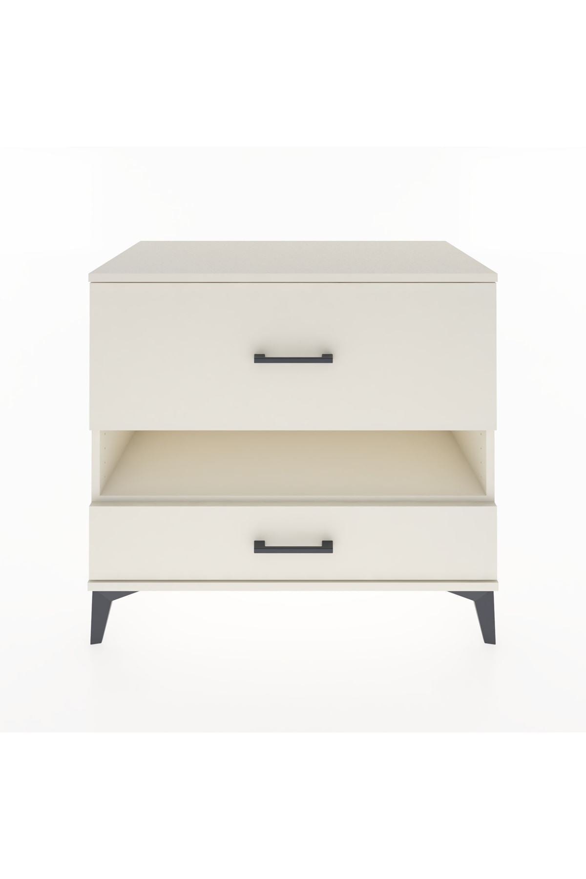 Hyperion Şifonyer Tek Raflı 2 Çekmeceli 88x44x80 Aytaşı-Aytaşı