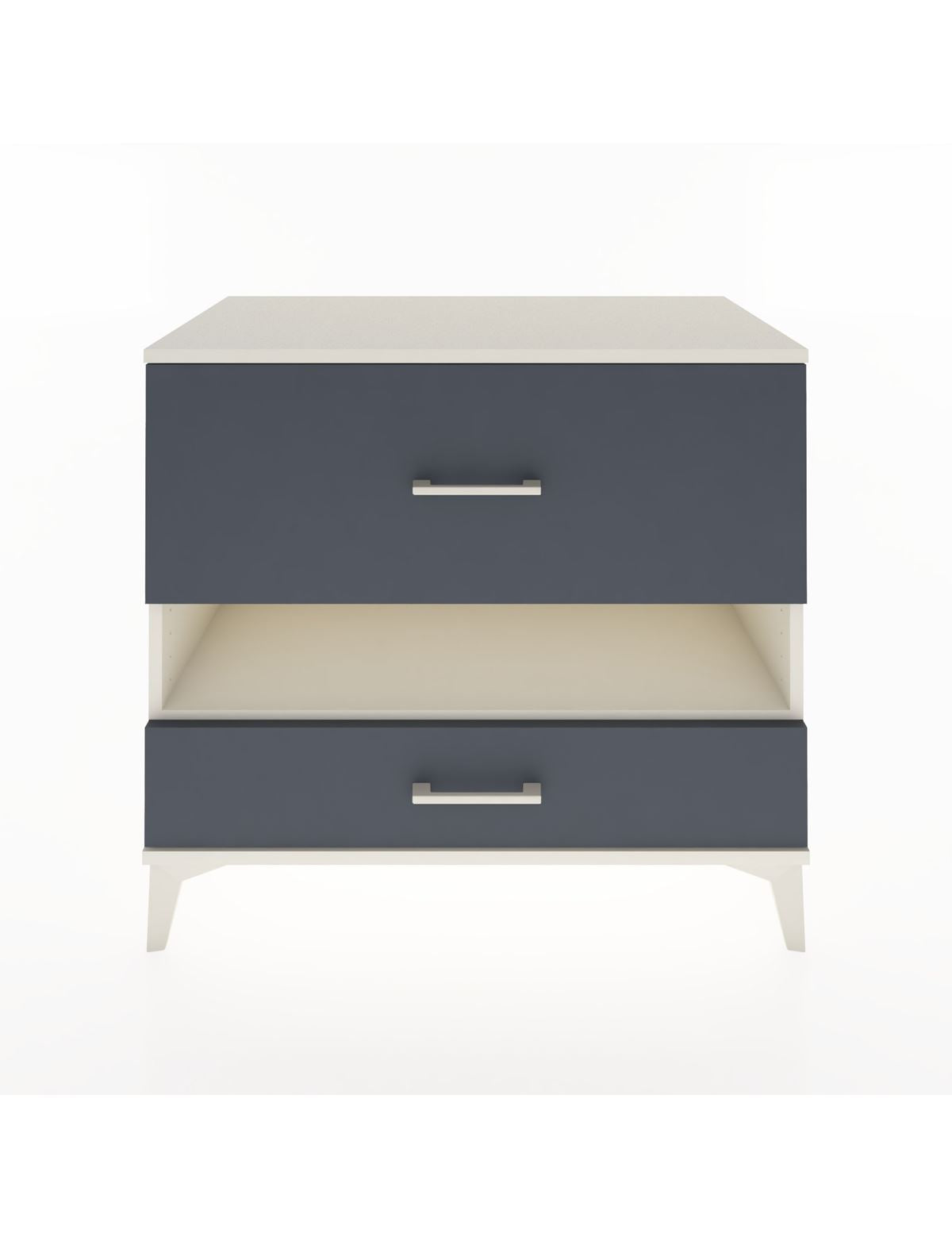 Hyperion Şifonyer Tek Raflı 2 Çekmeceli 88x44x80 Aytaşı-Antrasit