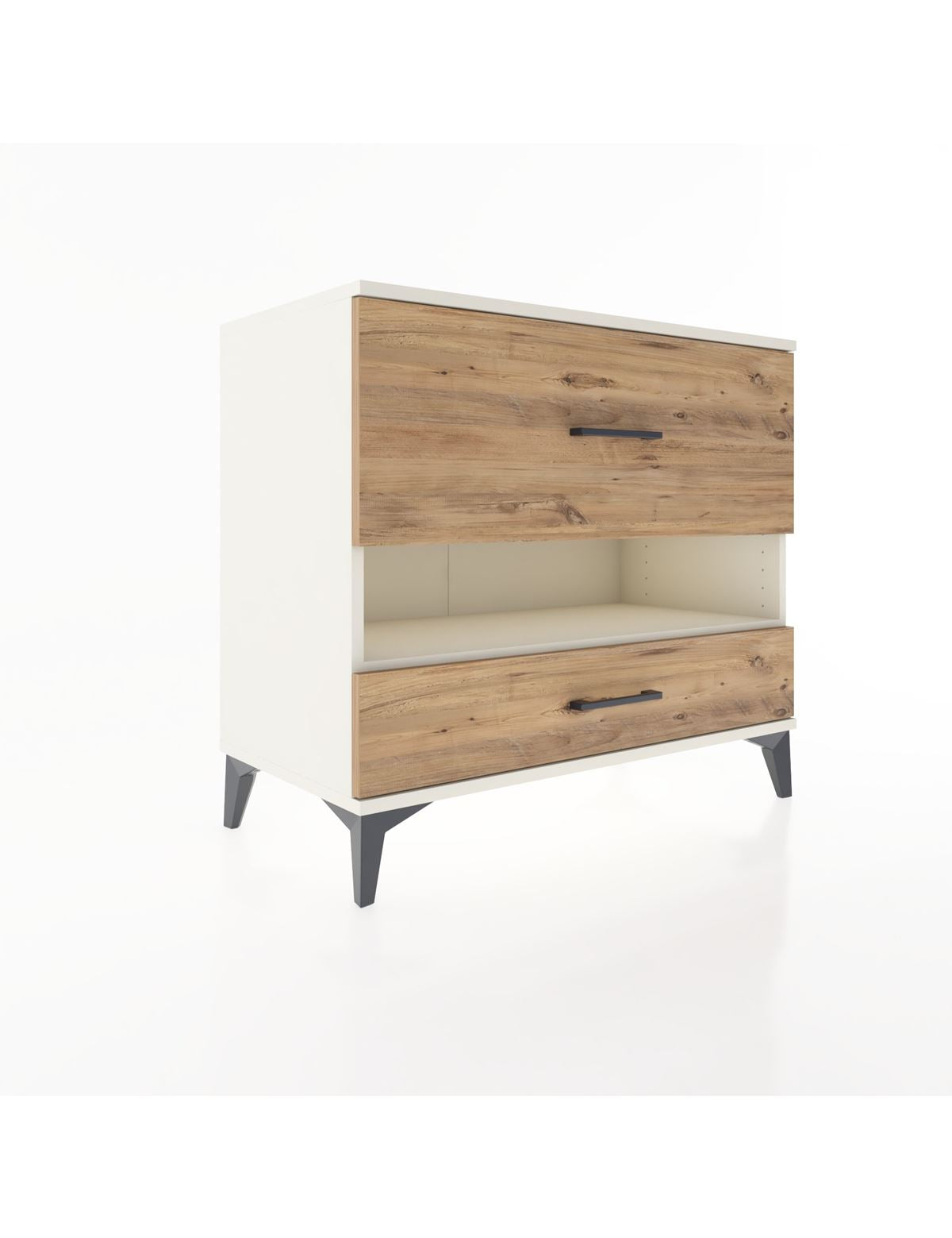 Hyperion Şifonyer Tek Raflı 2 Çekmeceli 88x44x80 Aytaşı-Çam