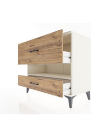 Hyperion Şifonyer Tek Raflı 2 Çekmeceli 88x44x80 Aytaşı-Çam