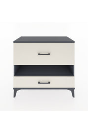 Hyperion Şifonyer Tek Raflı 2 Çekmeceli 88x44x80 Antrasit-Aytaşı