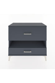 Hyperion Şifonyer Tek Raflı 2 Çekmeceli 88x44x80 Antrasit-Antrasit