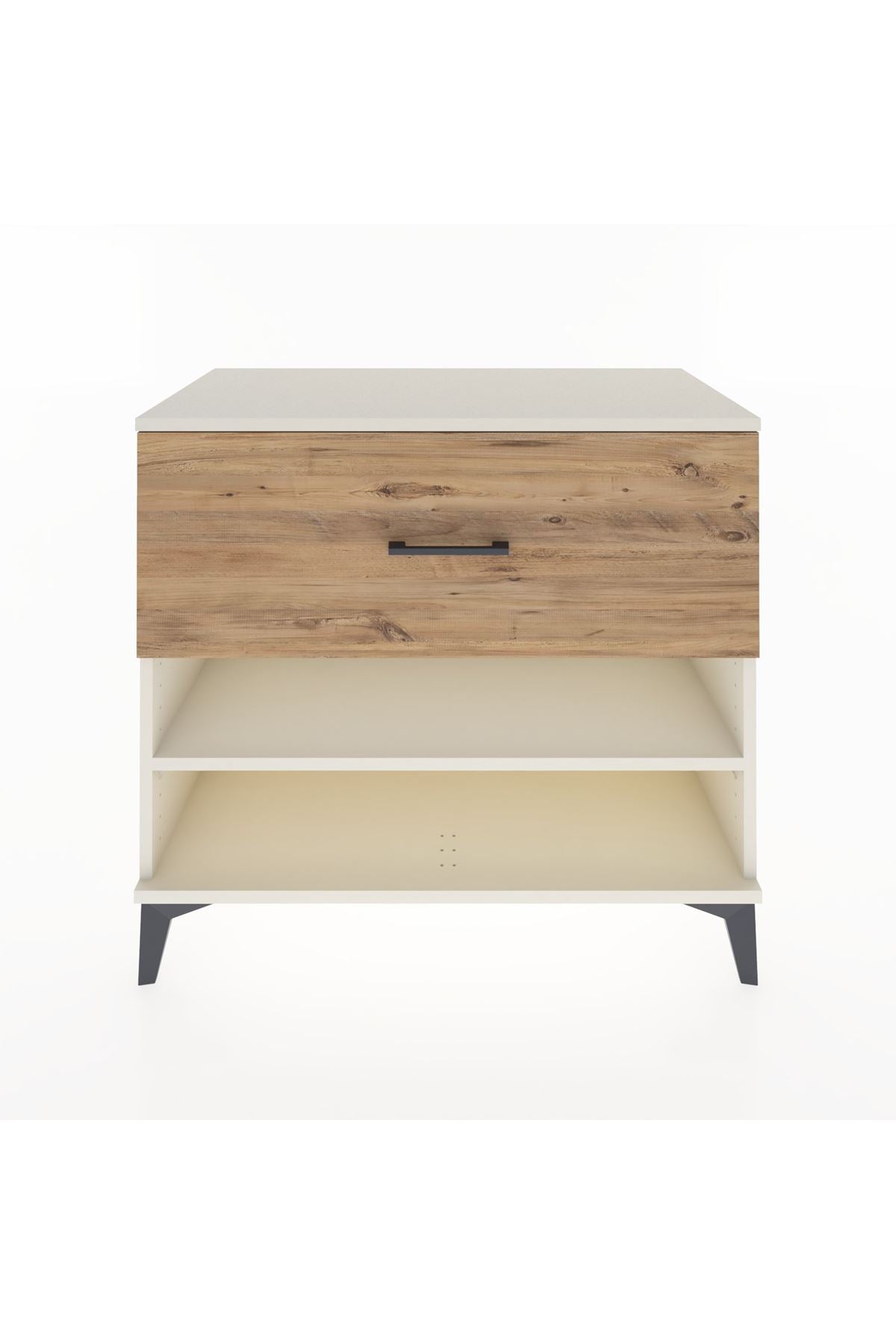 Hyperion Şifonyer Tek Raflı Tek Çekmeceli 88x44x80 Aytaşı-Çam