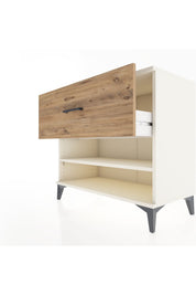 Hyperion Şifonyer Tek Raflı Tek Çekmeceli 88x44x80 Aytaşı-Çam