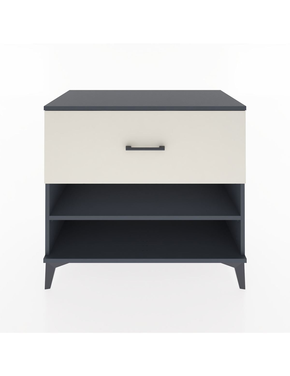 Hyperion Şifonyer Tek Raflı Tek Çekmeceli 88x44x80 Antrasit-Aytaşı