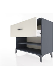 Hyperion Şifonyer Tek Raflı Tek Çekmeceli 88x44x80 Antrasit-Aytaşı