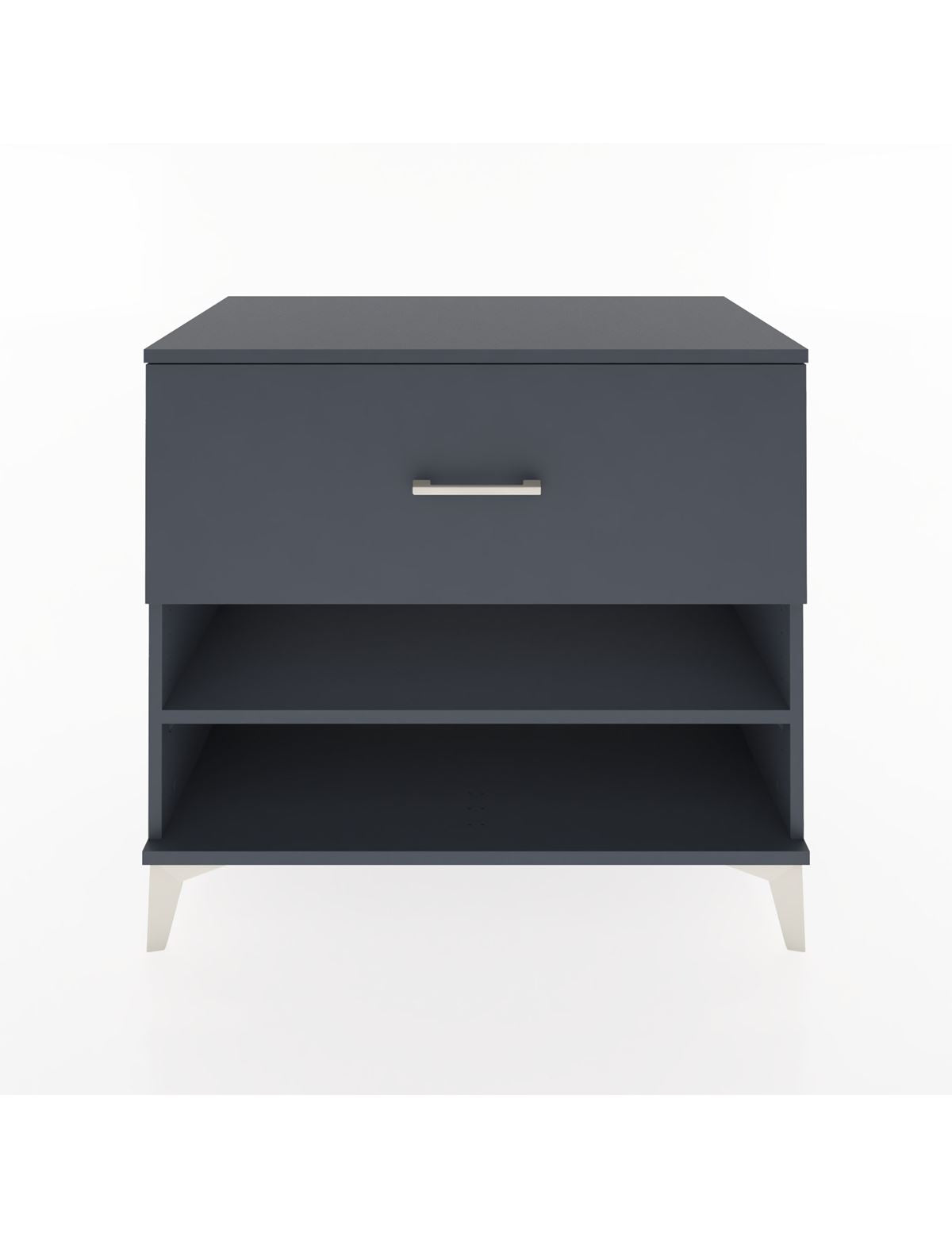 Hyperion Şifonyer Tek Raflı Tek Çekmeceli 88x44x80 Antrasit-Antrasit