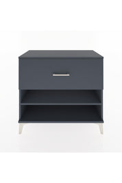 Hyperion Şifonyer Tek Raflı Tek Çekmeceli 88x44x80 Antrasit-Antrasit