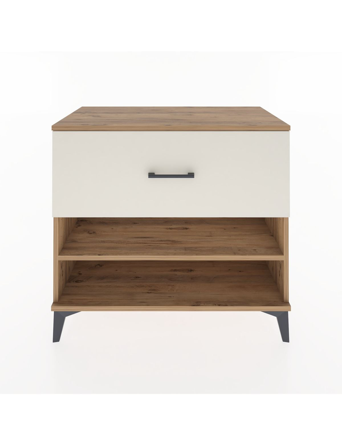 Hyperion Şifonyer Tek Raflı Tek Çekmeceli 88x44x80 Çam-Aytaşı