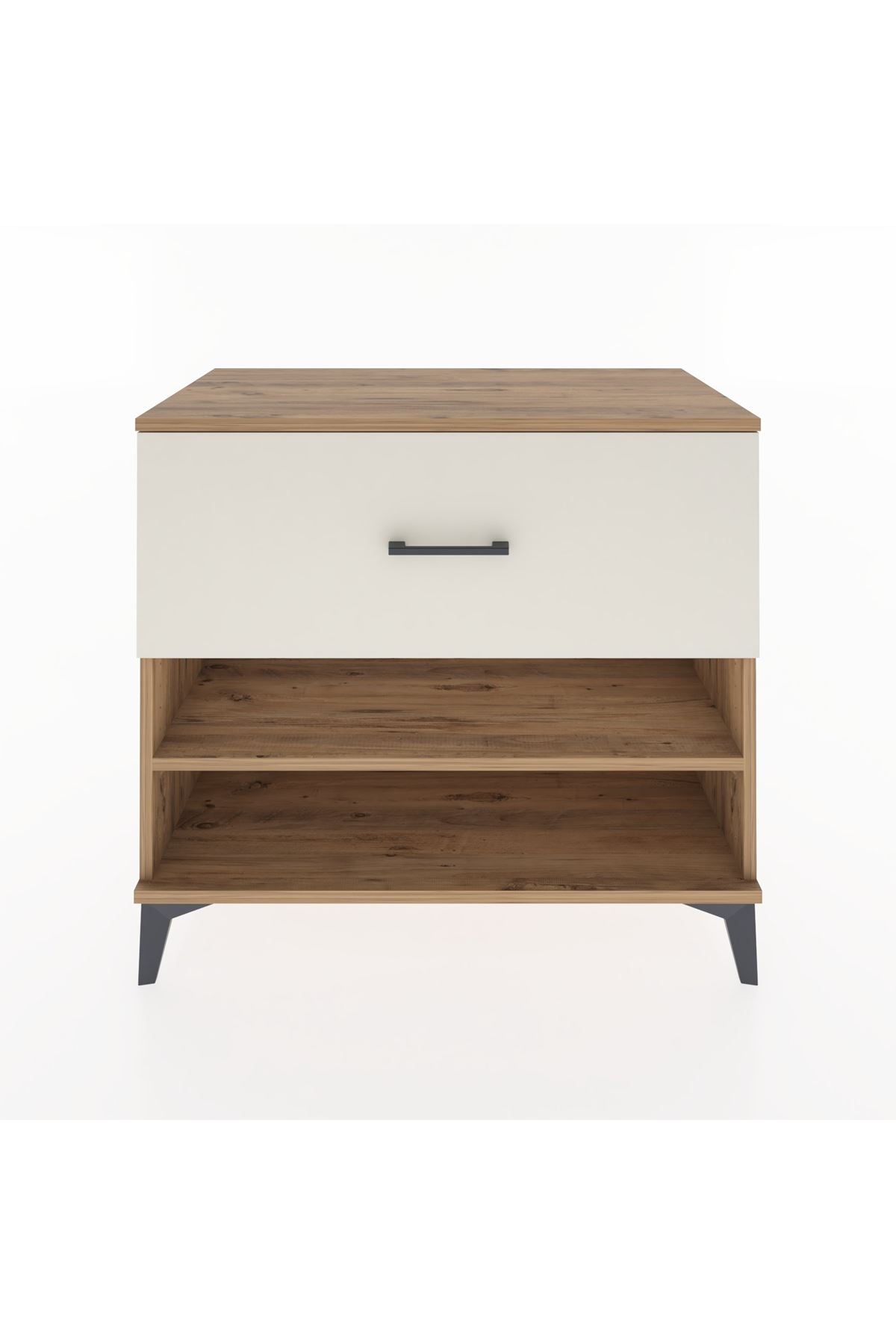 Hyperion Şifonyer Tek Raflı Tek Çekmeceli 88x44x80 Çam-Aytaşı