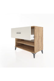 Hyperion Şifonyer Tek Raflı Tek Çekmeceli 88x44x80 Çam-Aytaşı