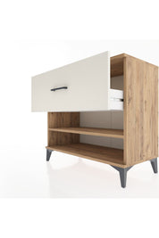 Hyperion Şifonyer Tek Raflı Tek Çekmeceli 88x44x80 Çam-Aytaşı