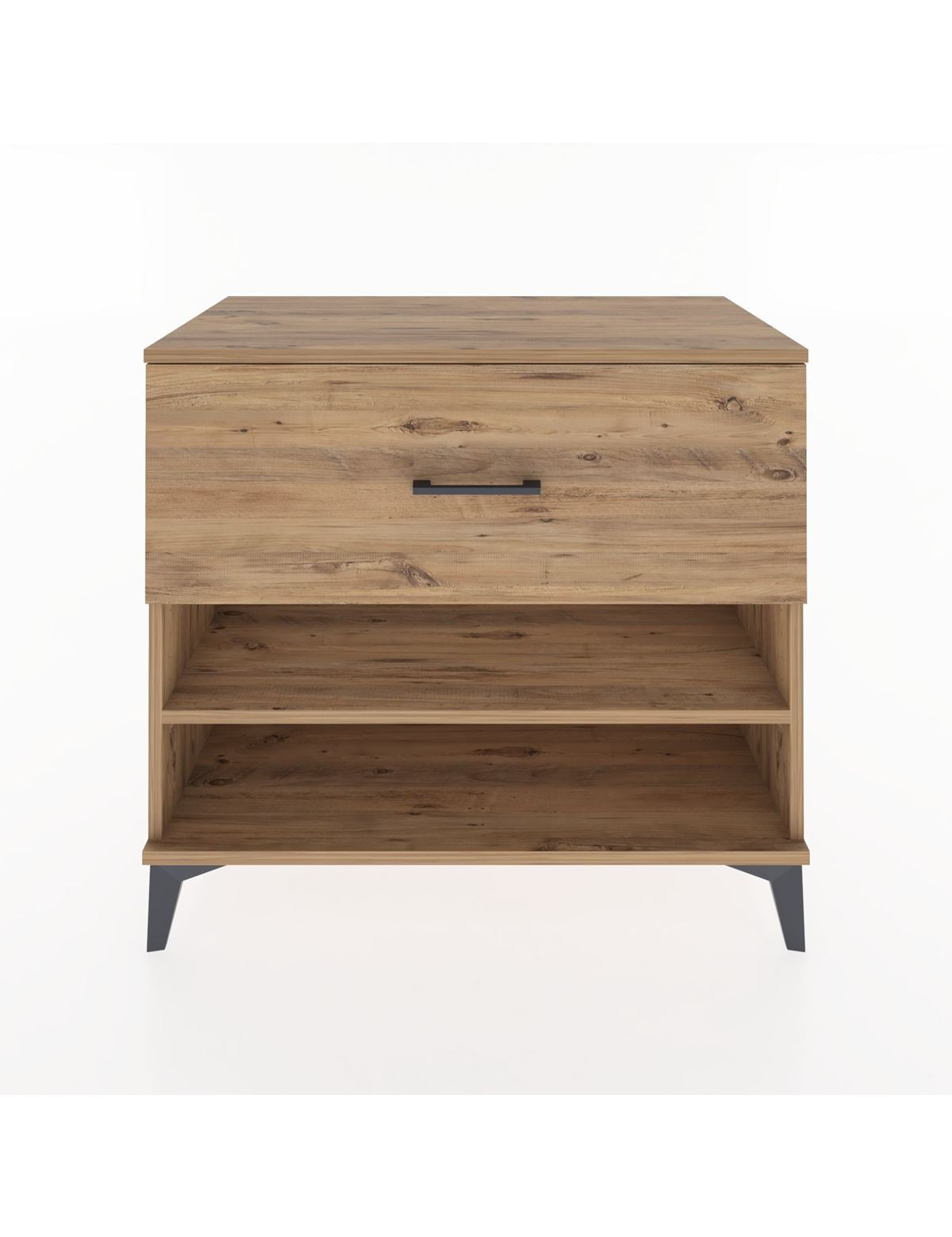 Hyperion Şifonyer Tek Raflı Tek Çekmeceli 88x44x80 Çam-Çam