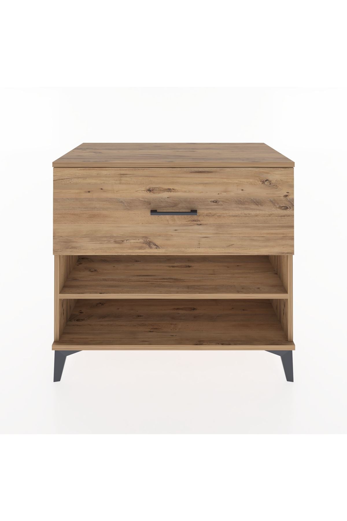 Hyperion Şifonyer Tek Raflı Tek Çekmeceli 88x44x80 Çam-Çam